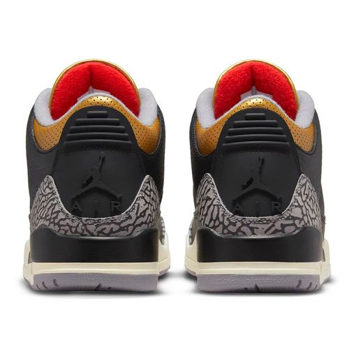 Giày Thể Thao Nike Air Jordan 3 Black Gold CK9246-067 Màu Đen Vàng Size 41-3